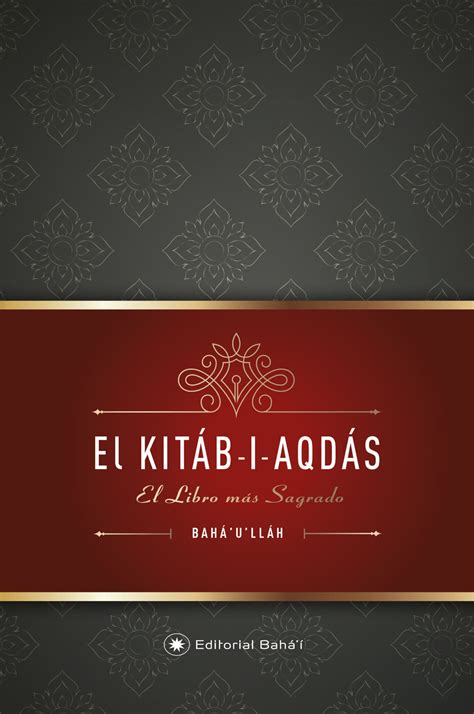 El Kitáb I Aqdas Editorial Bahai