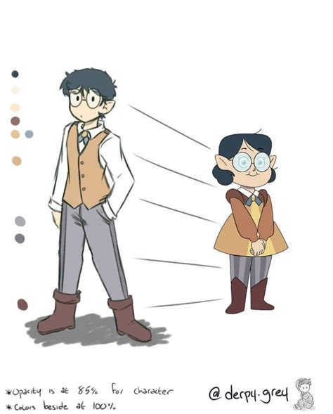 Genderbent Willow And Gus By Derpygrey Theowlhouse Owl House