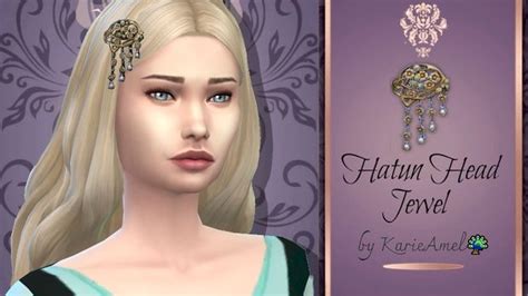 🎊hatun Head Jewel 🎊 Free T Karieamel Sims 4 Sims 4 Sims Sims 4