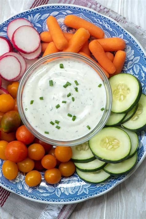 Homemade Ranch Dressing And Dip Recipe Valeries Kitchen