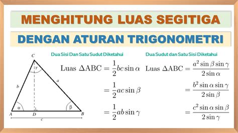 Formula Luas Segitiga Geometri Koordinat Dilatasi Luas Segitiga Abc