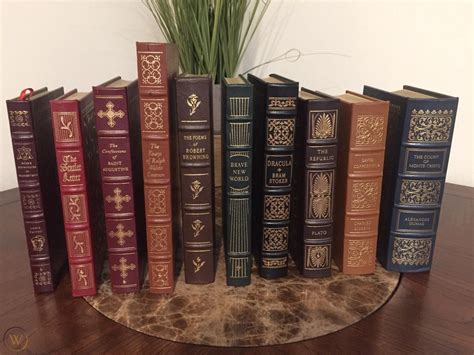 Easton Press 100 Greatest Books Ever Written Series Complete Set 1883174091