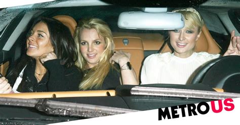 Paris Hilton Celebrates Anniversary Of Lindsay Lohan And Britney Spears Snap Metro News