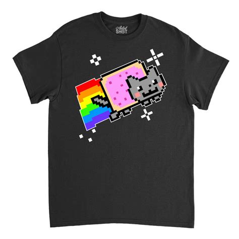 Custom Nyan Cat Classic T Shirt By Slalomalt Artistshot
