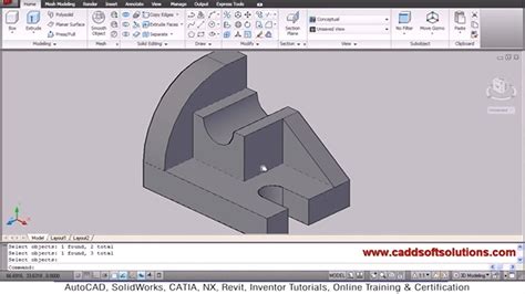 Autocad 3d Objects Modeling Tutorial For Beginners