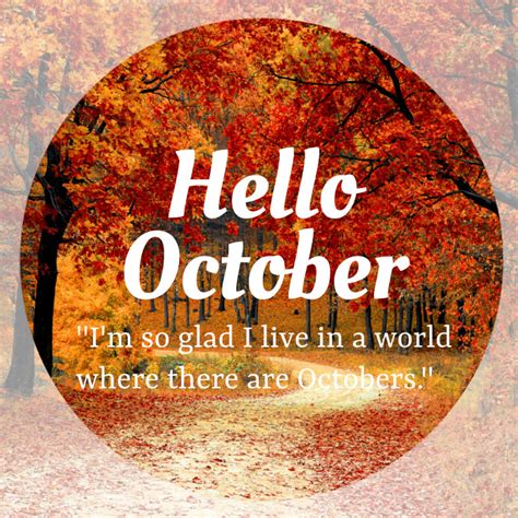 Hello October Template Postermywall