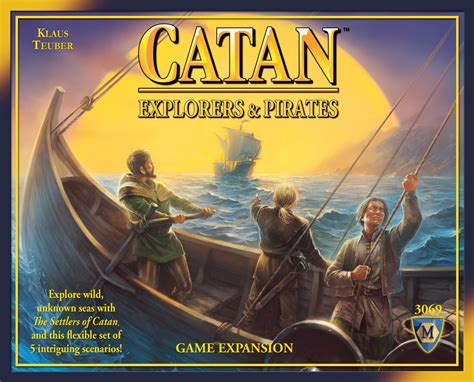 The Settlers Of Catan Explorers And Pirates Allt På Ett Kort