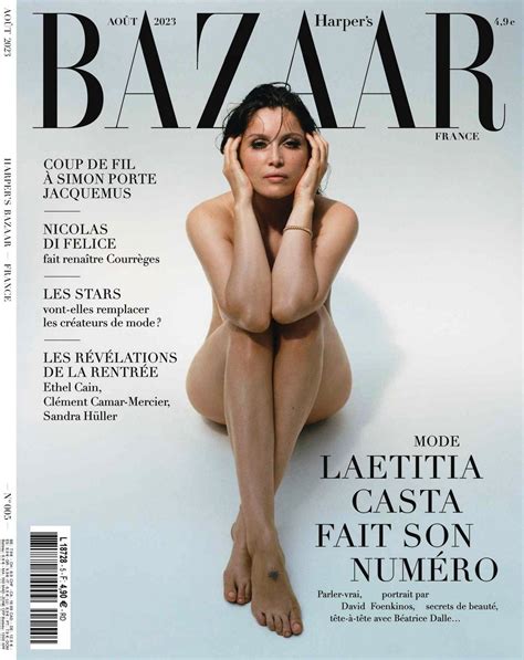 Laetitia Casta Naked Harpers Bazaar France Hot Celebs Home