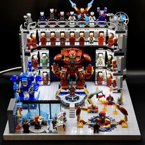 Finished My Custom Lego Iron Man Hall I Love You 3000 Marvelstudios