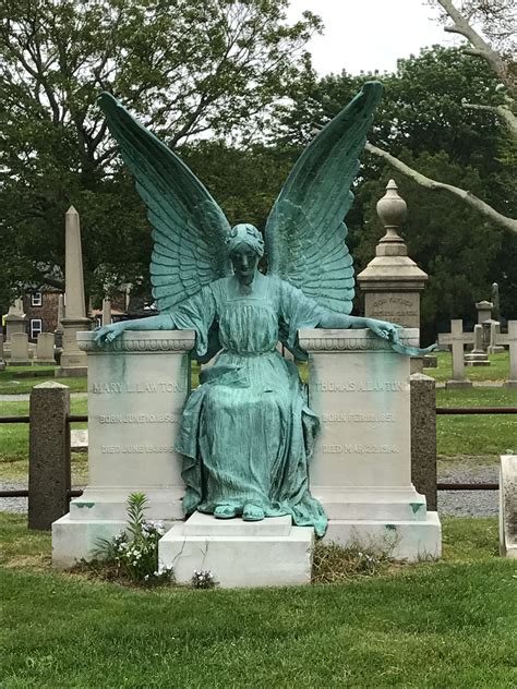 Newport Cemetery Cemetery Statues Cemetery Monuments Cemetery Angels
