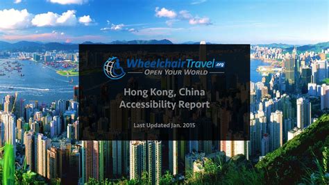 Hong Kong China Wheelchair And Disabled Accessibility Travel Guide By