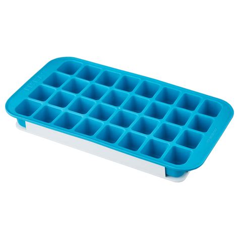 Ice Cube Tray Easy Pop Maker Ice Cube Plastic Silicone Top Mould Ice