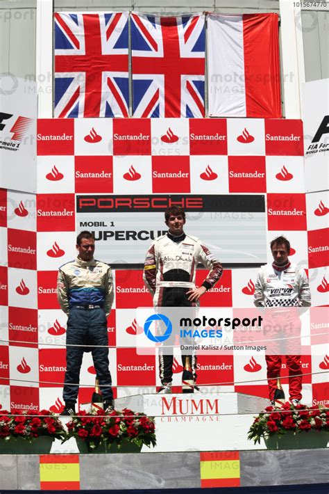 The Podium L To R Nick Tandy Gbr Konrad Motorsport 2t Second