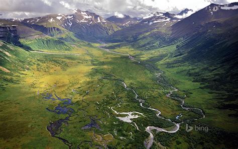 Fondos De Pantalla Eeuu Montañas Ríos Fotografía De Paisaje Alaska