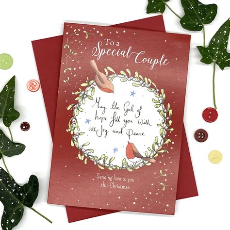 Special Couple Christmas Card Free Delivery When You Spend £10 Eden