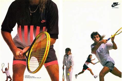 The Mystique Of Andre Agassi And The Tech Challenge Line Sole