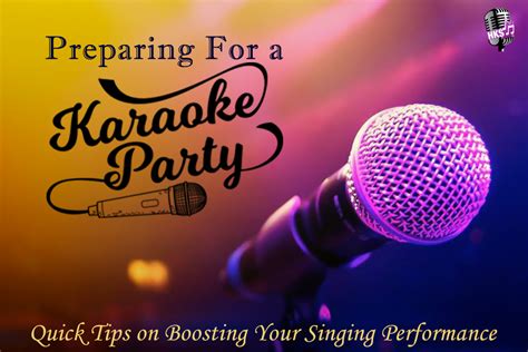 Preparing For A Karaoke Party Quick Tips On Boosting Your Singing