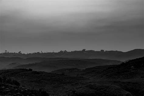 Black And White Landscape Of Mountains Free Image By Imaikr On