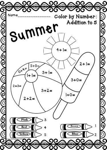 Pin on Printable Worksheet For Kindergarten