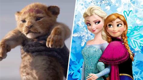 Nueva Versión De El Rey León Supera A Frozen Como La Película De Animación Más Taquillera De