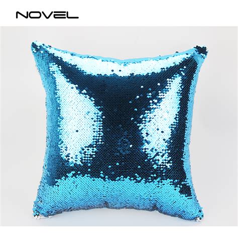 Newcustom Sublimation Blank Magic Pillow Cover Sequin Pillow Case