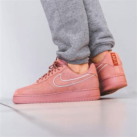 Nike Air Force 1 Low 07 Lv8 Red Stardust Red Nike Shoes Sneakers