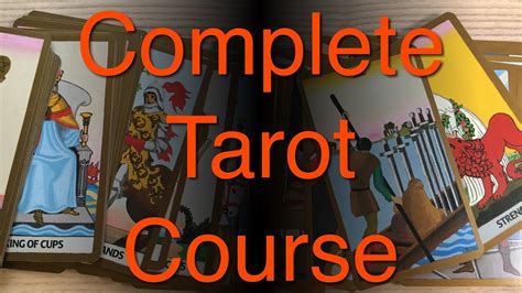 Complete Tarot Card Reading Course Part 1 Youtube