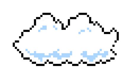 Super Mario Bros Cloud Sprites Super Mario Clouds Png Transparent Reverasite