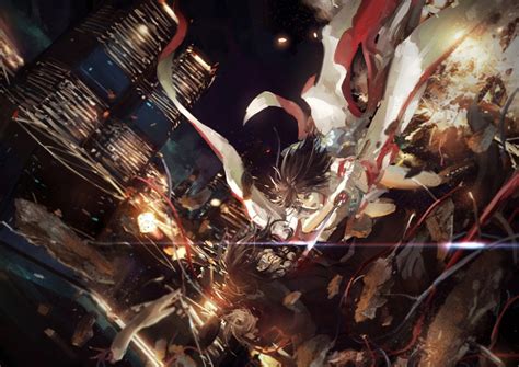 For wallpapers that share a theme make a album instead of multiple posts. Wallpaper Kara No Kyoukai, Souren Araya, Shiki Ryougi, Battle, Katana - WallpaperMaiden