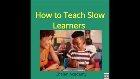 20 Tips Of How To Teach Slow Learners Youtube