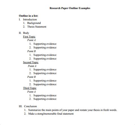 My initial review of the assignment leads me to believe it was professionally. Essay Outline Templates - 10 + Free Word PDF Samples ...