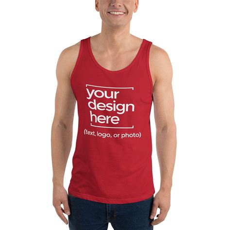 Personalized Adult Tank Top Custom Designed Tank Top • Onyx Prints