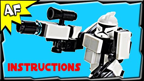 Star wars lego® armored assault tank (att) the clone wars set 75283 no minifigs. Clone Trooper HARDSUIT ARMOR Instructions from Custom R/C ...