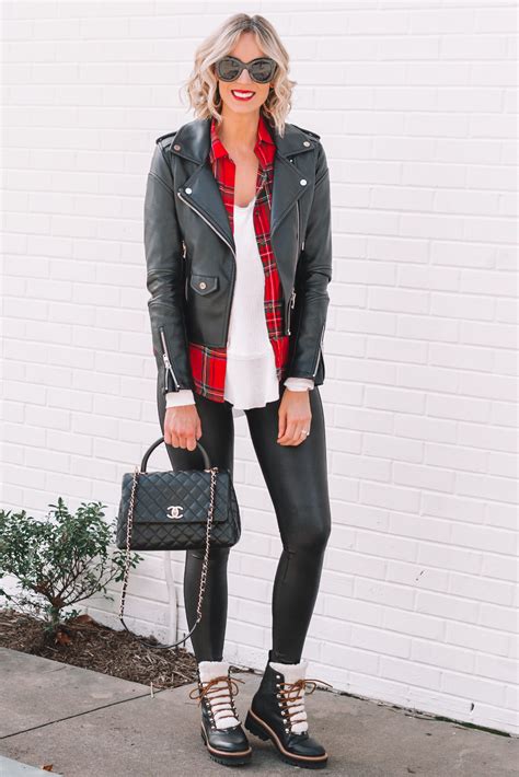 Leather Jacket Outfit Ideas Straight A Style