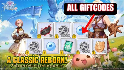 Ragnarok Rebirth All 8 Giftcodes How To Redeem Code Ragnarok