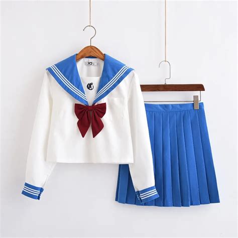 2019 New Arrival Japanese Jk Sets School Uniform Girls Deer Embroidered