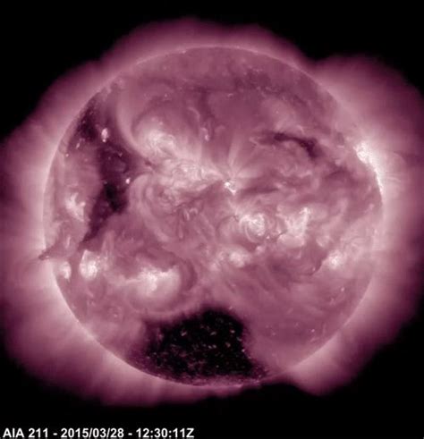 A Hitchhikers Guide To Space And Plasma Physics Coronal Holes Appear