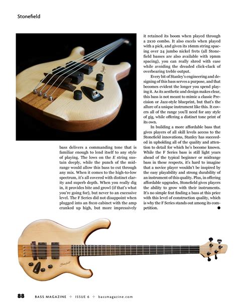 Bass Magazine Issue 6 By Bass Magazine Issuu