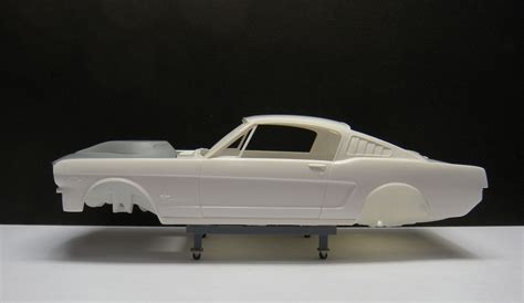 65 66 Mustang Teardrop Hood Amt Car Aftermarket Resin 3d Printed Model Cars
