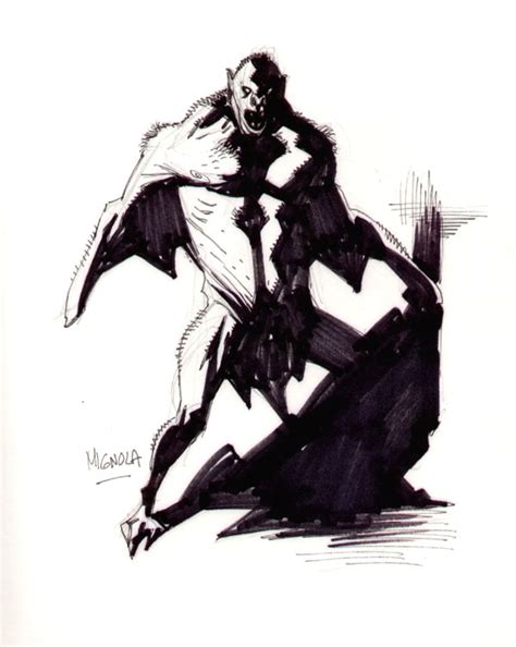 Mike Mignola Dracula In Dave Morriss My Sketchbook