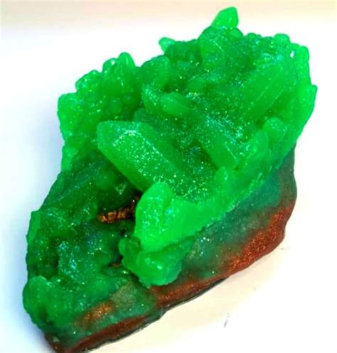 Emerald Green Geode Crystal Gemstone Rock Soap Free Us Etsy