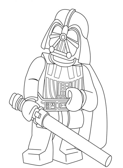 The darth vader coloring pages black and white. Darth Vader Coloring Pages To Print - Coloring Home