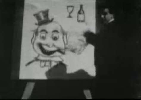 Directed by and starring blackton; Sinemaya Dair: The Enchanted Drawing (1900)