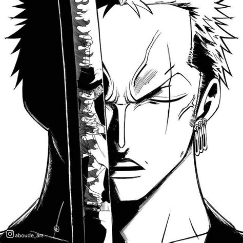 Roronoa Zoro By Me Aboudeart Onepiece One Piece Tattoos One