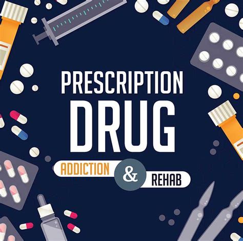 Prescription Drug Addiction And Rehab Infographic