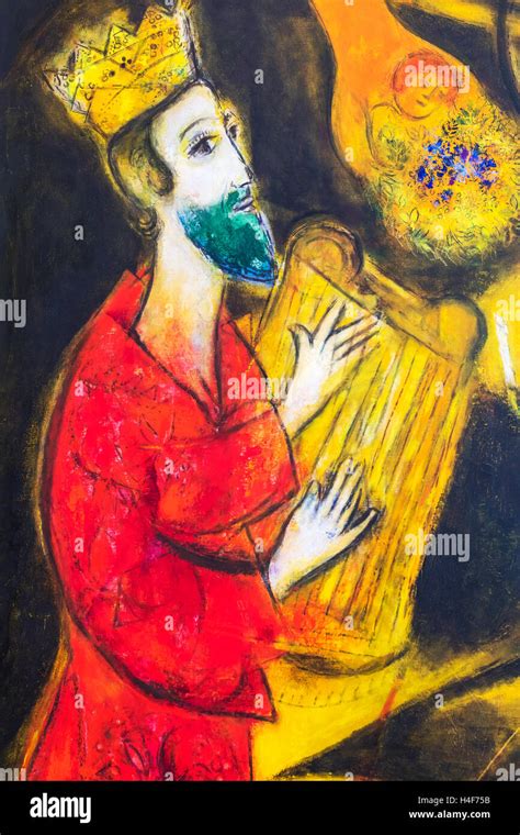 King David Musee Marc Chagall National Museum Marc Chagall Biblical