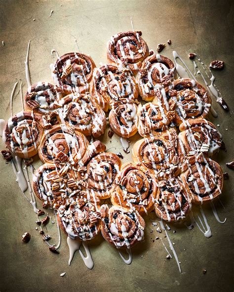 Pecan Pie Chelsea Buns Recipe Delicious Magazine