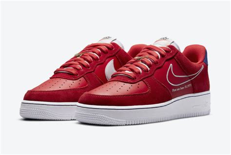 Nike Air Force 1 Low First Use University Red Db3597 600 Release Date Sbd