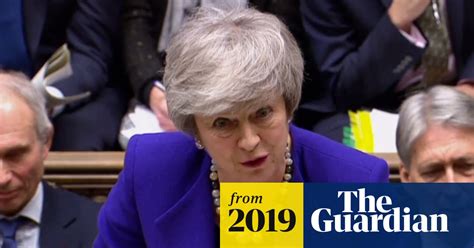 Theresa May Says Mps Vote To Reject No Deal Brexit Cannot Be End Of