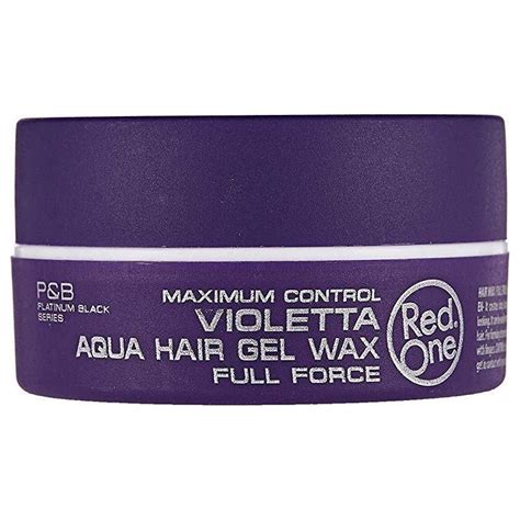 Redone Violetta Aqua Hair Gel Wax Force 150 Ml واكس الشعر لون نهدي